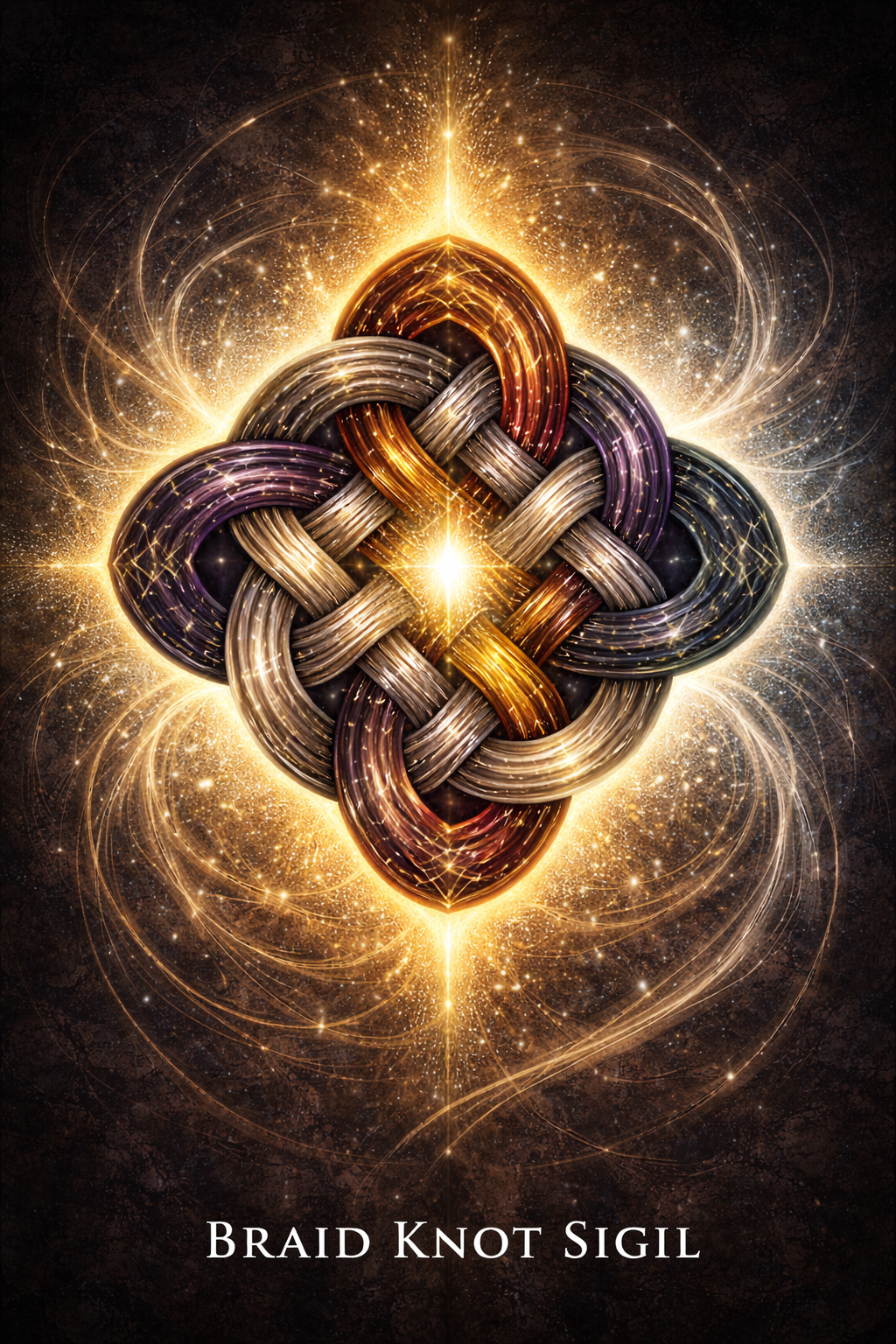 Braid knot sigil